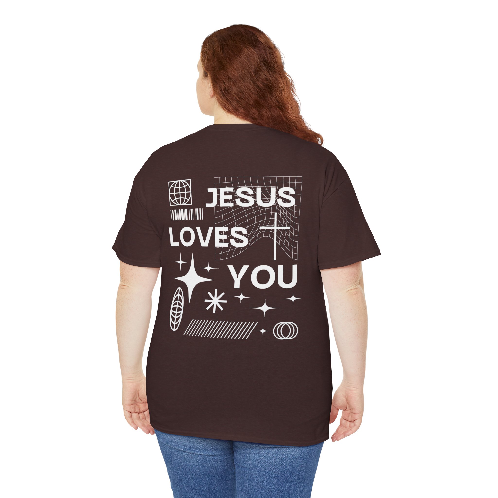 Jesus Loves You T-Shirt - Image 4