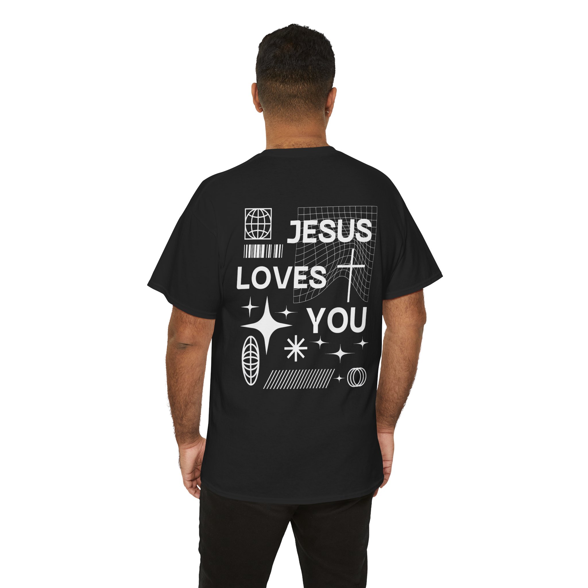 Jesus Loves You T-Shirt - Image 9