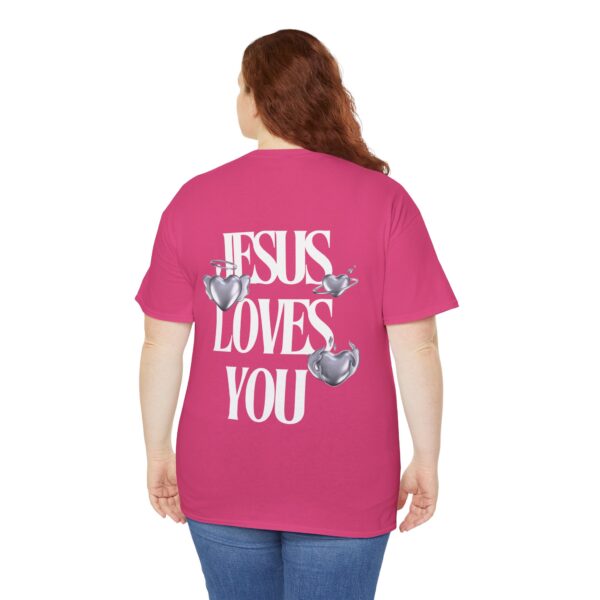 Jesus Loves You T-shirt - Image 3