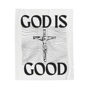 God Is Good Plush Blanket