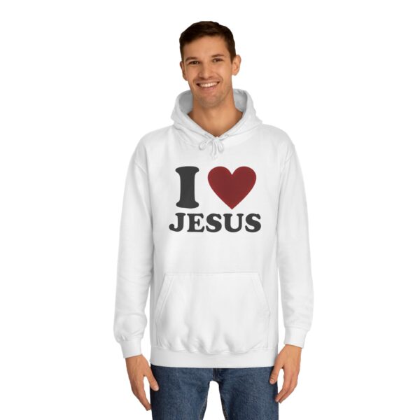 I Love Jesus Hoodie - Image 4