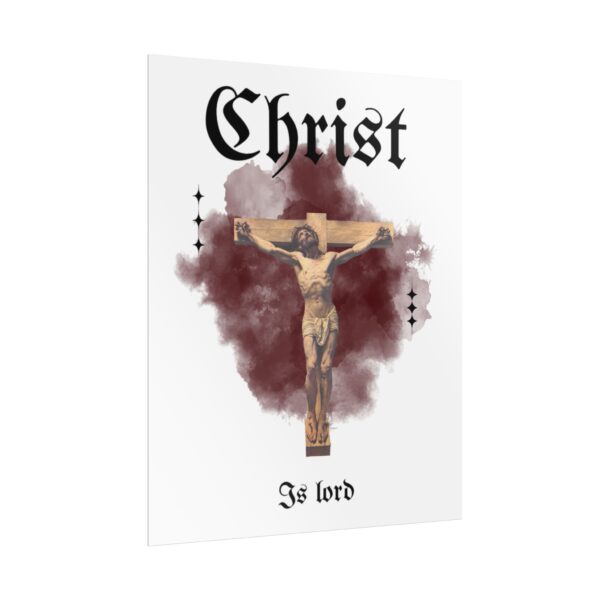 Christ Is Lord - Christian Poster - Image 3