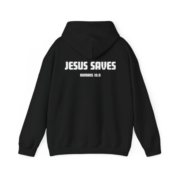 Jesus Saves Hoodie - Unisex Heavy Blend - Image 6