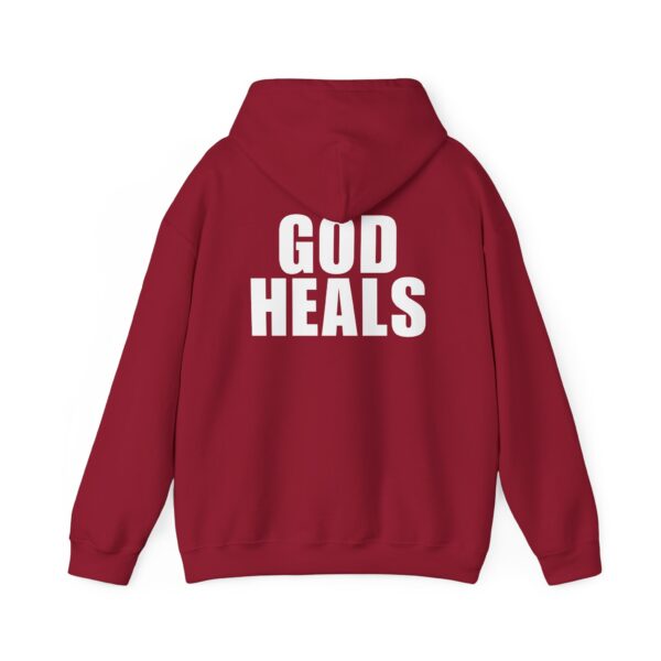 God Heals Hoodie - Unisex Sweatshirt - Image 26