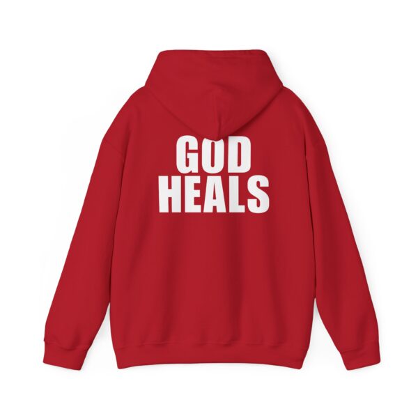 God Heals Hoodie - Unisex Sweatshirt - Image 24