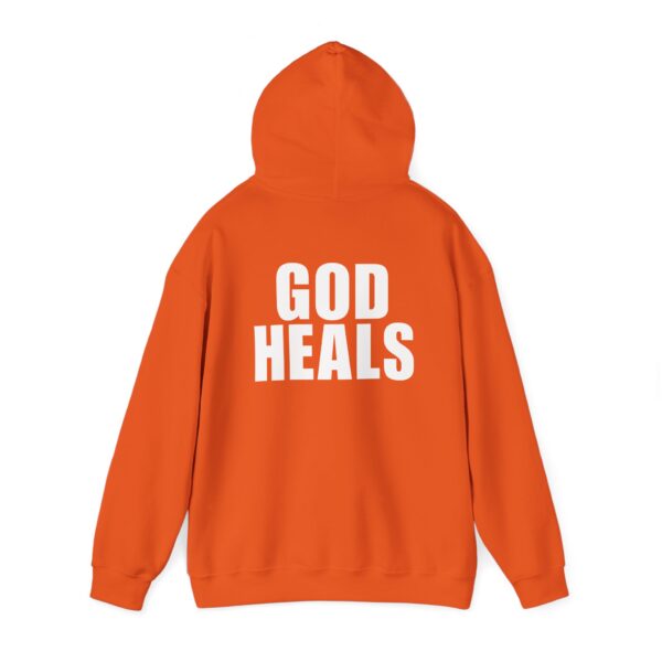 God Heals Hoodie - Unisex Sweatshirt - Image 8